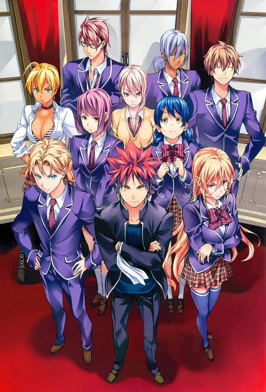 Food Wars Shokugeki no Soma characters